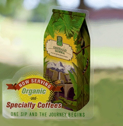 Specialty coffee label