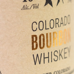 custom label foil printer refreshing bourbon whiskey